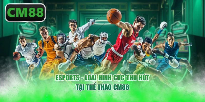 Esports - Loại hình cực thu hút tại thể thao CM88